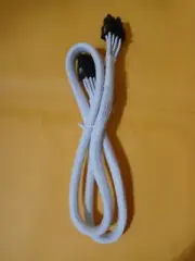 10 Corsair white cable Cpu 8pin (4+4)rm750xrm850xrm1000xhx1200
