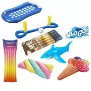 Bestway Inflatable Pool Floats Swim Rafts Toy Kids Water Ride-On Lounge Outdoor