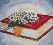 SALE!!! FINISHED CROSS STITCH DESIGN "LIGHT OF MY LIFE"