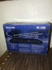 NEW Tascam US-1200 Analog Recording Interface with Power/USB Cord/Box