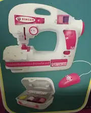 Toy Sewing Machine Singer Deluxe Sewing Machine Set Includes Thread Measure Tape