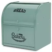 Bread Box Kitchen Countertop Capacity Storage Metal Container Holds 2 Loaves