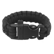 Paracord Parachute Cord Emergency Survival Bracelet Rope with Whistle7558