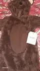 POTTERY BARN KIDS BABY BEAR COSTUME , 6 - 12 MONTHS, NEW WITH TAGS