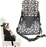 Booster Seat Cushion, Toddler Chair Cushion, Adjustable Kids Booster, Portable Height-Increasing Pad (Comfortable & Secure), Made from High-Density Foam