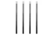 4x Kent Steel Ruler 600mm Imp Met Home School Technical Drawing Graphic Design