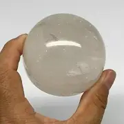 375.2g, 2.5"(64mm), Natural Quartz Sphere Crystal Gemstone Ball @Brazil, B22321