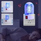 Indoor LED Electric Mosquito Fly Bug Insect Trap Zapper Killer Lamp Night Z9A7