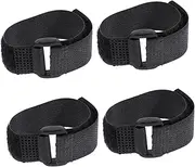 DRESSOOS 4pcs Nylon Rooster No Crow Collars Anti-snag Poultry Collar for Ducks Geese Farm Supply