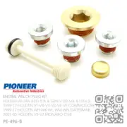 PIONEER ENGINE WELCH PLUG KIT V8 GEN 4 LS2 6.0L & LS3 [HOLDEN WL-WM-WN CAPRICE]