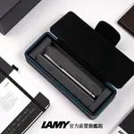 LAMY 鋼筆 / ST-聖賢系列 45 獨家限量(特別版湛藍皮革筆盒)- 銀色 - 官方直營旗艦館