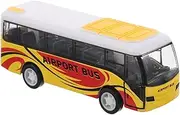 PHENOFICE Detailed Yellow Bus Model Toy Car Metal Diecast Bus for Boys and Girls Boys Girls Toys