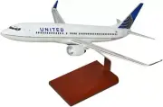 United Continental Airlines Boeing 737-800 Old Hue Desk Model 1/100 SC Airplane