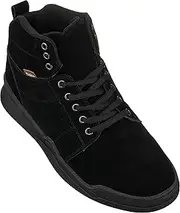 [CALTO] Men's Invisible Height Increasing Elevator Shoes - Athletic Ankle Top Sneaker Boots - 2.6 Inches Taller