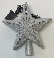 Star Snowflake Christmas Tree Topper Christmas Decoration LED Treetop Projector
