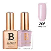 Billionaire Gel Polish UV LED & Nail Lacquer Duo 206 Keep It Up 15ml