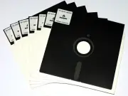 8" IZOT ES5274 EC5274 SS/SD Floppy Disk Diskette NEW - factory box 1987, 2pcs