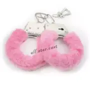 Furry Restraint Couples Handcuff Adjustable Binding Wrist Cuffs Handcuffs