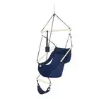 Upgraded Unique Hammock Hanging Sky Chair, Air Deluxe Swing Seat with Rope Th...