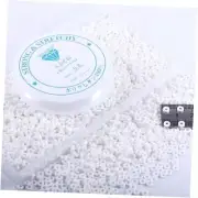 4000 Pcs White Clay Beads for Bracelets Making, Polymer Spacer 4MM WH-12-19