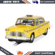Scalextric 1:32 Scale 1977 NYC Taxi With Driver Slot Car Model Toy