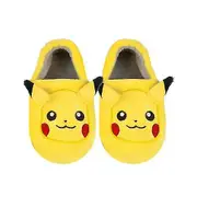 Pokemon Childrens/Kids Pikachu 3D Face Character Slippers Yellow/Black 2 UK