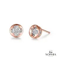 在飛比找Yahoo奇摩購物中心優惠-SOPHIA 蘇菲亞珠寶 - 萊拉 18K金 鑽石耳環