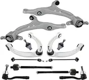 12Pcs Front Upper Lower Control Arm Ball Joint Sway Bar Tie Rod Ends Compatible For Benz W166 X166 GL450 ML500 2013-2019
