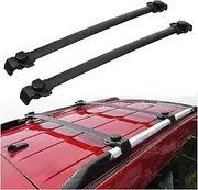 STIDPFZX 2pcs/Set Black Car Roof Rack Cross Bars Compatible for Dodge Journey 2009-2022