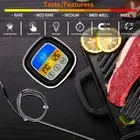 HG Touchscreen Meat Thermometer Food Barbecue Thermometer BBQ Grill Smoker Therm