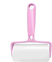 Gel Lint Roller, Reusable Sticky Pet Hair Remover, Portable Cat Hair Roller, Strong Adhesive Travel Sticky Lint Remover for Clothes, Sofa