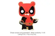 Deadpool Pandapool 4" Pop! Enamel Pin Chase Ships 1 in 6