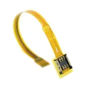 Micro SIM Card to Female to Nano SIM Kit Male Extension FPC Cable Extender
