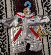Teddy mountain Astro Bear Small animal Space suit with helmet/mask Costume