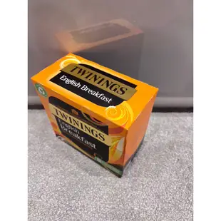 [🇬🇧英國] TWININGS唐寧茶 - 英式早餐茶 Englih breakfast/ 80入/ 英國產