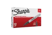Sharpie Prm Mrk Fine Point Black NP Box of 12 Black 30001B