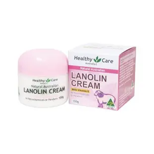 【現貨】Healthy Care LANOLIN CREAM 澳洲綿羊油面霜｜維他命E 綿羊油_100g