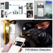Home Doorbell Wireless Smart WiFi IR Video Visual Camera Intercom APP Control