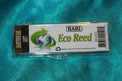 Bari Eco Series Synthetic Baritone Sax Reed, Soft Strength, 1.5-2.0, BECOBSS