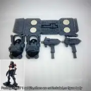 Cool 1/18 Scale Skateboard Hand Gun Weapon Model Kits For Upgrade 3.75" Figure