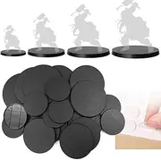 15pcs 90mm Round ABS Model Bases for Wargames Table Games MB11890-15