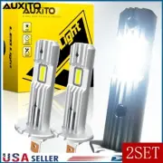 AUXITO 4x H1 6500K Super White LED Headlight Bulbs Kit Fog Driving Light Lamp H (for: Smart)