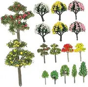 60pcs Home Decors Mini Plant for Crafts Architectural Model Tree Realistic Trees Mini Tree Photography Props Artificial Plants for Party Model Trees Craft Trees Mini Plants Decor