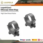 Leupold Quick Release Weaver Style Qrw2 Rings High Steel Black Matte #le174078