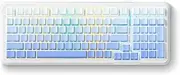 K99 98% Wireless Gaming Keyboard, Gasket Mechanical Keyboard, BT5.0/USB-C/2.4GHz, with 6-Layer Padding, 6000mAh Battery, Hot Swappable (Glacier Gradient)(ICY Creamsicle Switch)