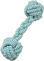 Dog Rope Toy | Cotton Rope Knots Natural Pull Toy for Dogs | Bite-Resistant Indestructible Tug of War Pet Supplies for Grinding and Cleaning Teeth