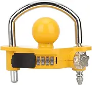 Trailer Coupler Lock Universal Hitch Lock U Shaped Combination Lock Security for Trailer