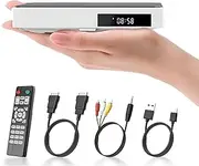 DVD Player ARAFUNA, DVD Player for TV, Multi Region DVD Player, DVD/CD Player HDMI 1080P with AV Output, USB/TF Card Input, Remote Control, AV Cable, Support PAL/NTSC