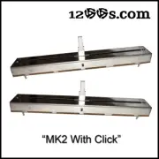 2x TECHNICS 1200 MK2 1210 PITCH CONTROL SLIDER SFDZ122N11 / SFDZ122N11-1 CLICK