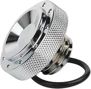 IEDZCUMC Compatible with Triumph Bonneville T100 T120 Bobber Black Street Twin Cup Scrambler 1200 XC XE Accessories Engine Oil Filler Cap Plug Cover(Silver)